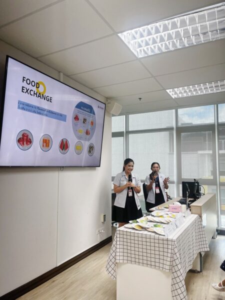 สำนักวิชาแพทยศาสตร์ มหาวิทยาลัยวลัยลักษณ์ จัดกิจกรรม “การอ่านฉลากโภชนาการ การนับคาร์บ และอาหารแลกเปลี่ยน”