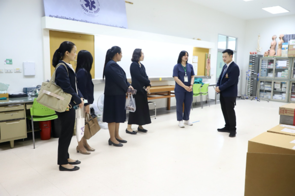 สำนักวิชาแพทยศาสตร์ ศึกษาดูงานและแลกเปลี่ยนเรียนรู้ด้าน EdPEx ณ มหาวิทยาลัยมหาสารคาม