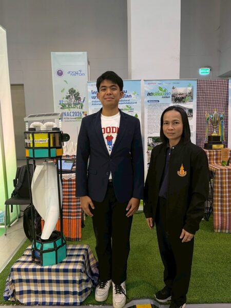 นักศึกษาแพทย์ ม.วลัยลักษณ์ นำเสนอผลงานนวัตกรรม “ECOBINE” ในงานประชุมวิชาการ สวทช. ประจำปี 2569