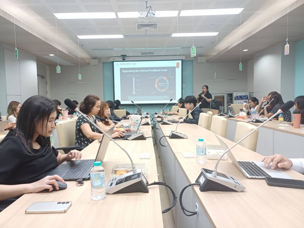 หลักสูตรแพทยศาสตรบัณฑิต จัดกิจกรรม KM “Knowledge Sharing in Medical Education” เพื่อพัฒนาการเรียนการสอนและการสนับสนุนผู้เรียน
