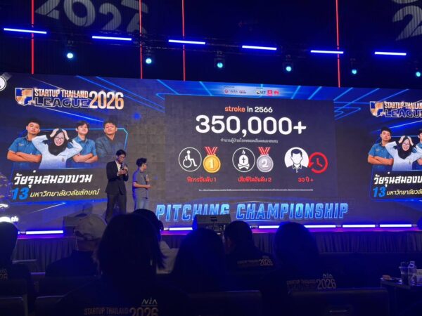 นักศึกษาแพทย์ ม.วลัยลักษณ์ ร่วมเวที Startup Thailand League 2026 ระดับประเทศ นำเสนอนวัตกรรมฟื้นฟูผู้ป่วยผ่านเกม
