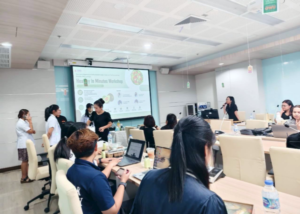 สำนักวิชาแพทยศาสตร์ มหาวิทยาลัยวลัยลักษณ์ จัดกิจกรรม “สาธิตเมนูอาหารเพื่อสุขภาพ”