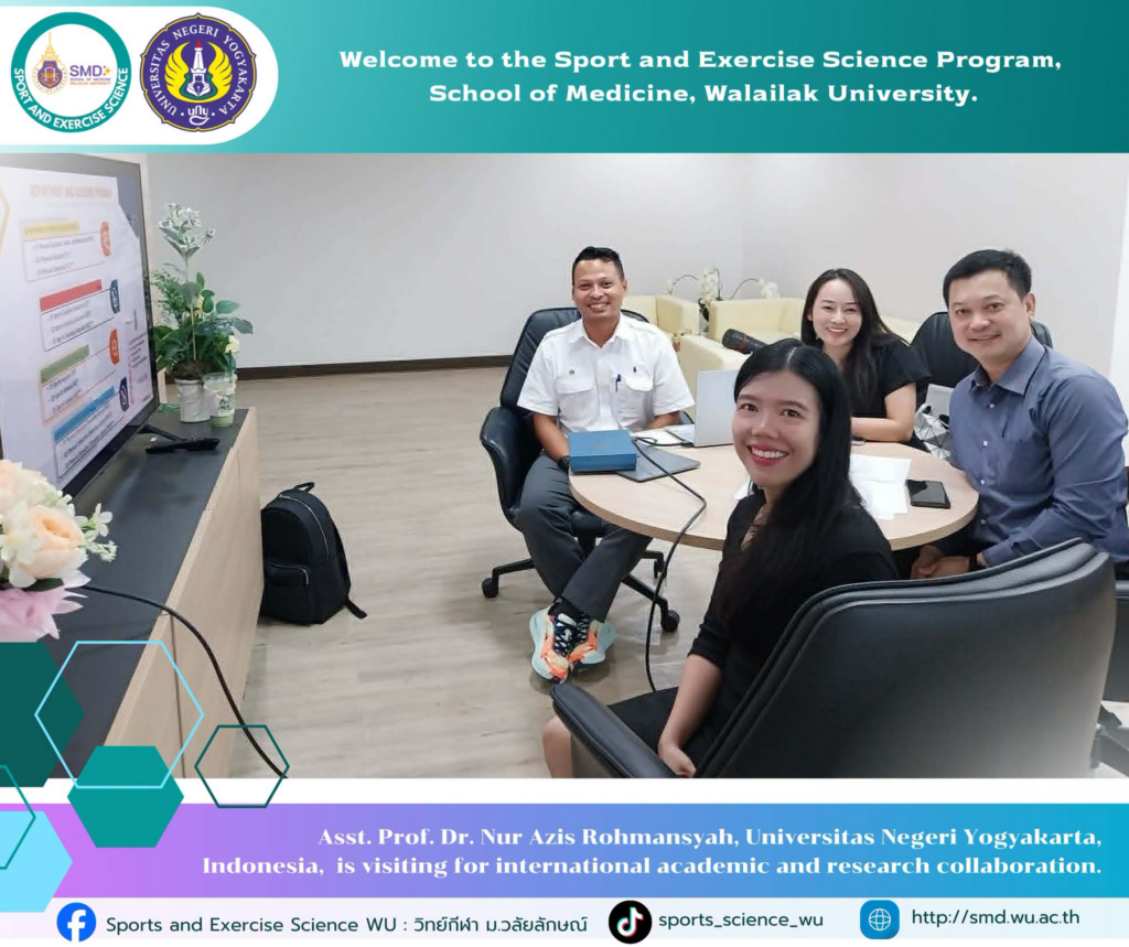 Going Global! WU Sports Science Partners with Indonesian Expert to Elevate Research and Learning