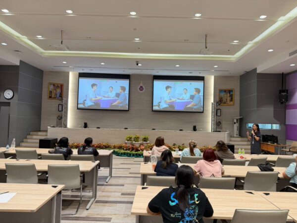 สำนักวิชาแพทยศาสตร์ จัดโครงการอบรมผู้ป่วยมาตรฐาน "Workshop: Acting Skills and Characterization"