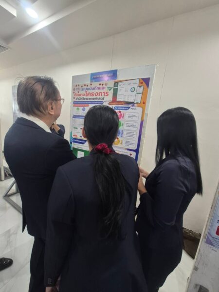 บุคลากรสายปฏิบัติการวิชาชีพ สำนักวิชาแพทยศาสตร์ ร่วมนำเสนอผลงาน WU Innovation SDG plus 2026