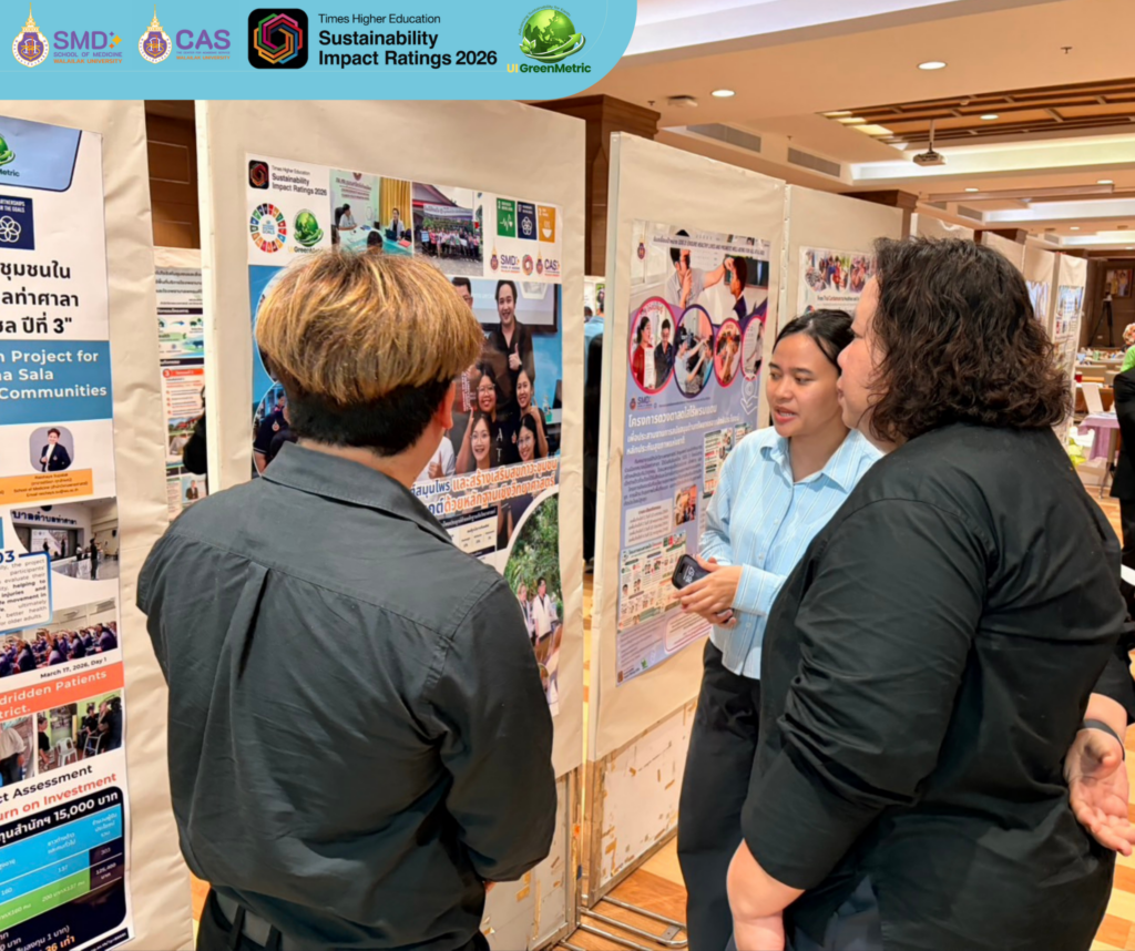 School of Medicine Faculty Members Present Academic Social Responsibility Projects for SDG Driving at WU SDG Day 2026