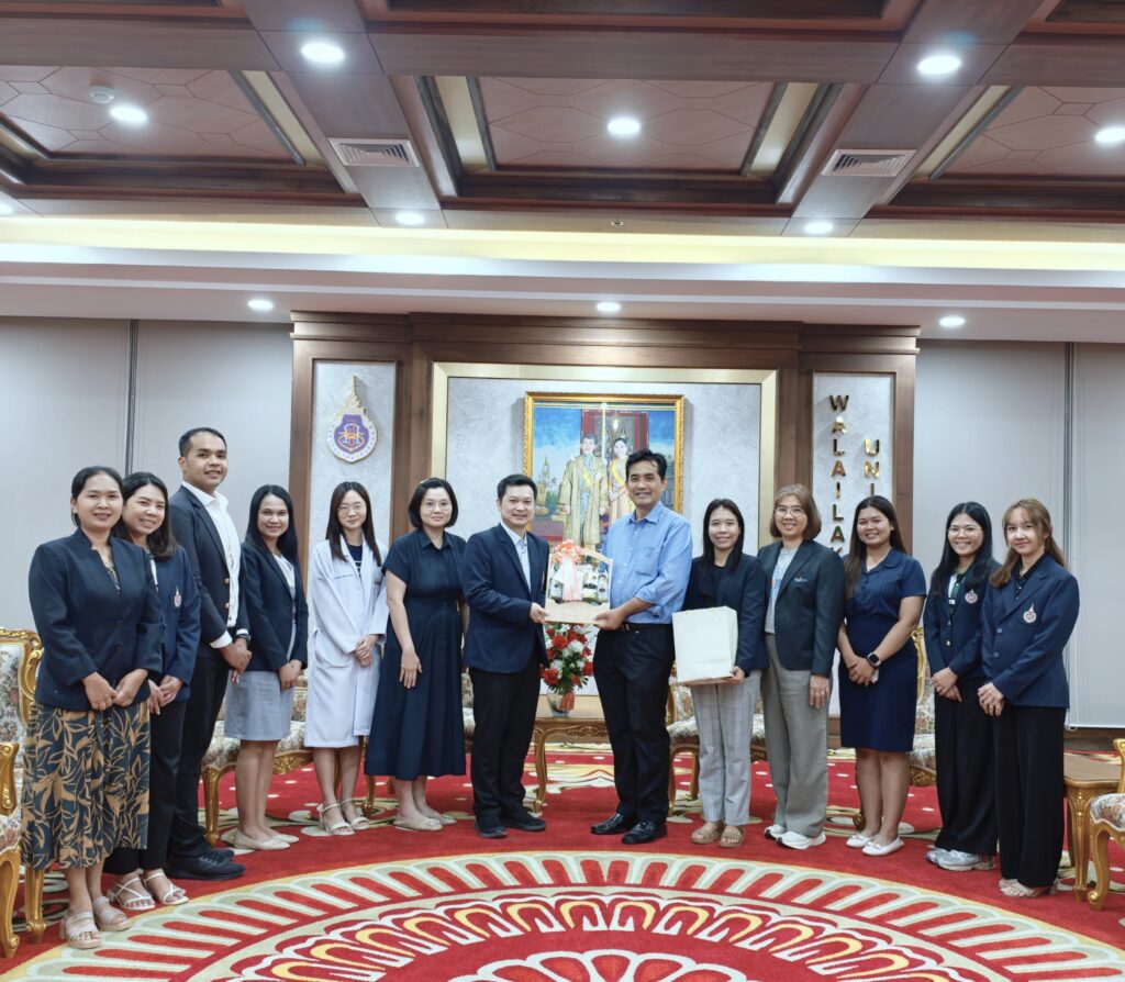 สำนักวิชาแพทยศาสตร์ ม.วลัยลักษณ์ ต้อนรับคณะผู้บริหาร คณะแพทยศาสตร์ ม.ทักษิณ เข้าศึกษาดูงานระบบสารสนเทศและ E-Testing