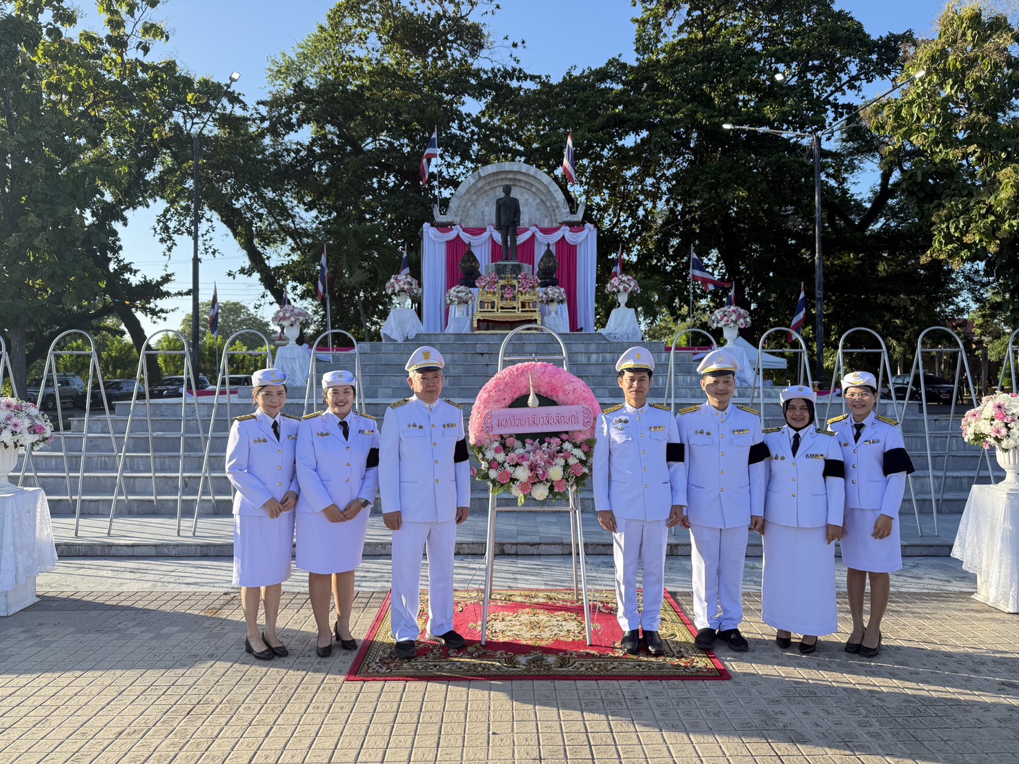 สำนักวิชาแพทยศาสตร์ มหาวิทยาลัยวลัยลักษณ์ ร่วมพิธีวางพวงมาลา น้อมรำลึกเนื่องใน "วันปิยมหาราช" ประจำปี 2569